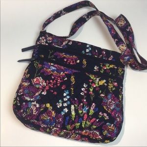 Vera Bradley midnight wildflowers